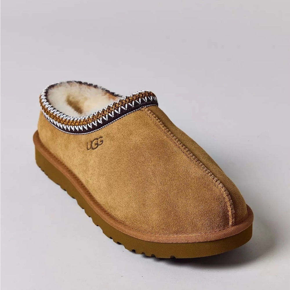 UGG Men's Tasman Slipper Chestnut Shoe Authentic with Original Box 5950 SIZE 9